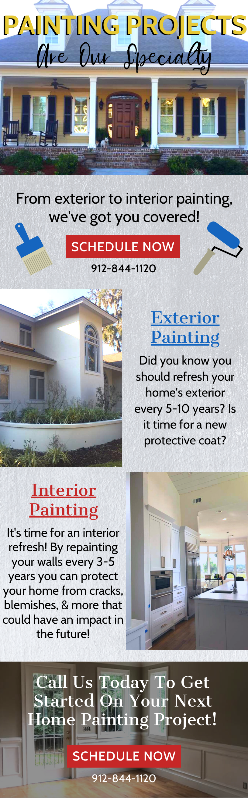 You are currently viewing Painting Projects Are Our Specialty! 👍